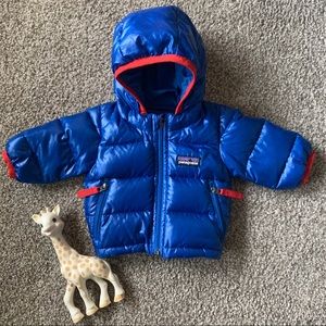 Patagonia Hi-loft down puffer for baby!